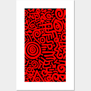 Trippy labyrinth Posters and Art